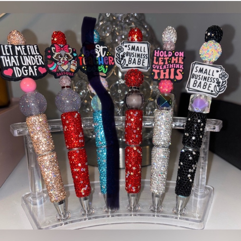 Handmade Rhinestone Beaded Pen *Pick 1*